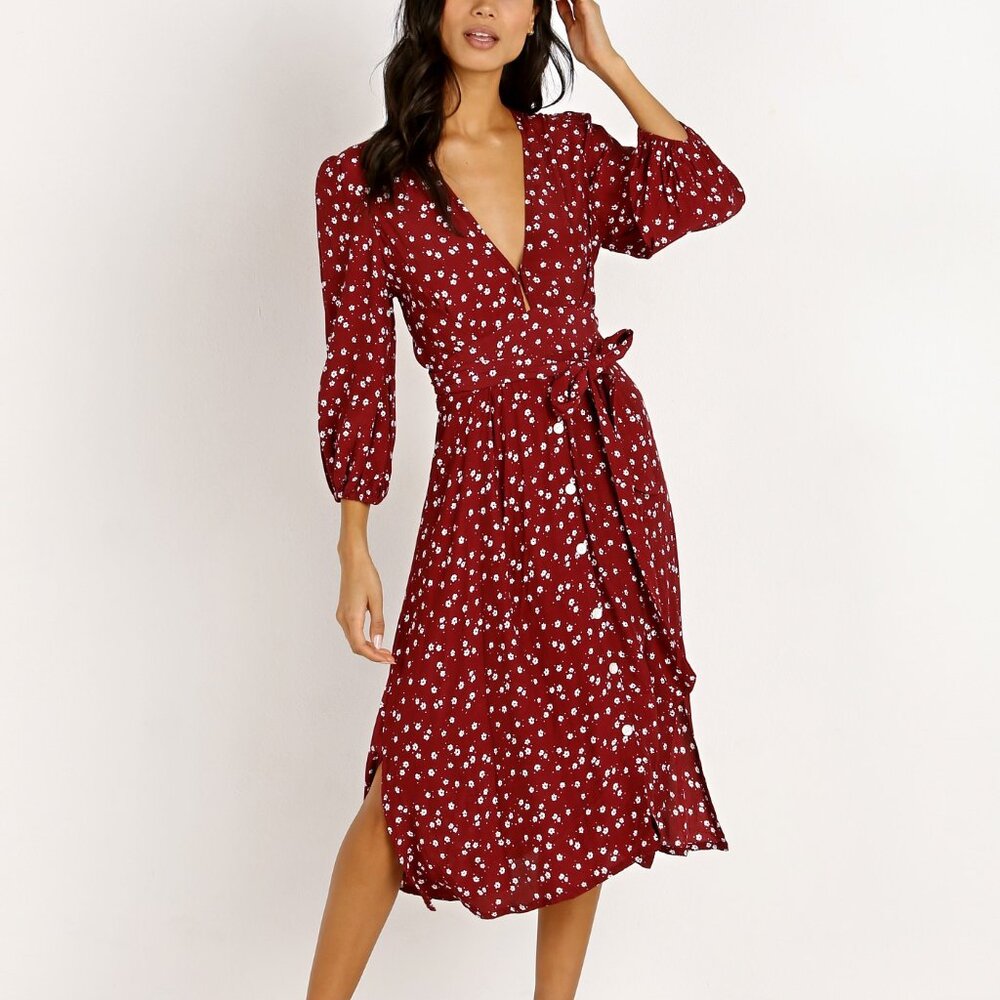 NWT Faithfull the Brand Chloe Dress - Size 6 - Picture 3 of 10